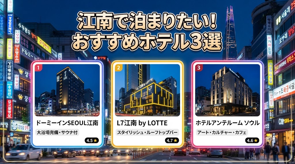 江南ホテルおすすめ