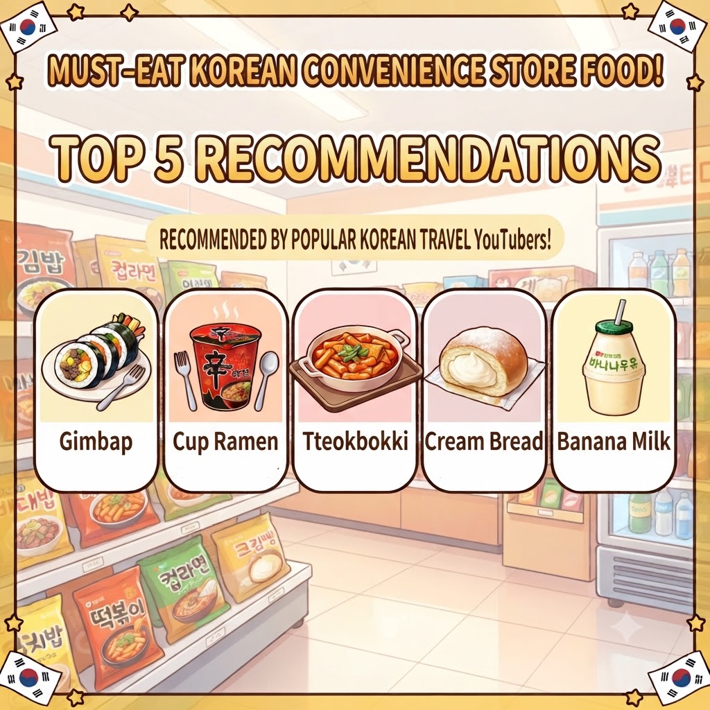 Korean convenience store food