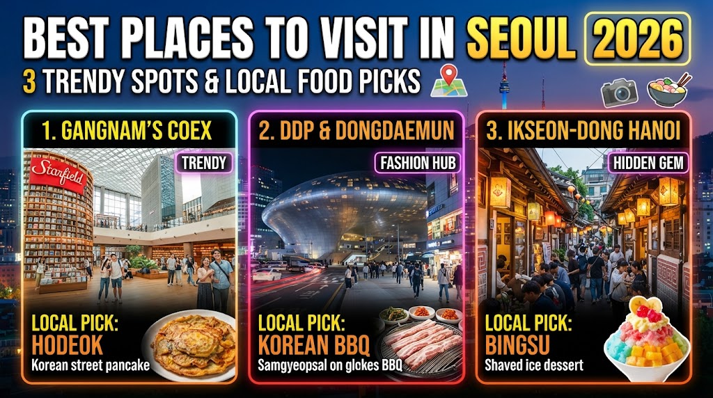 Best Places to Visit in Seoul