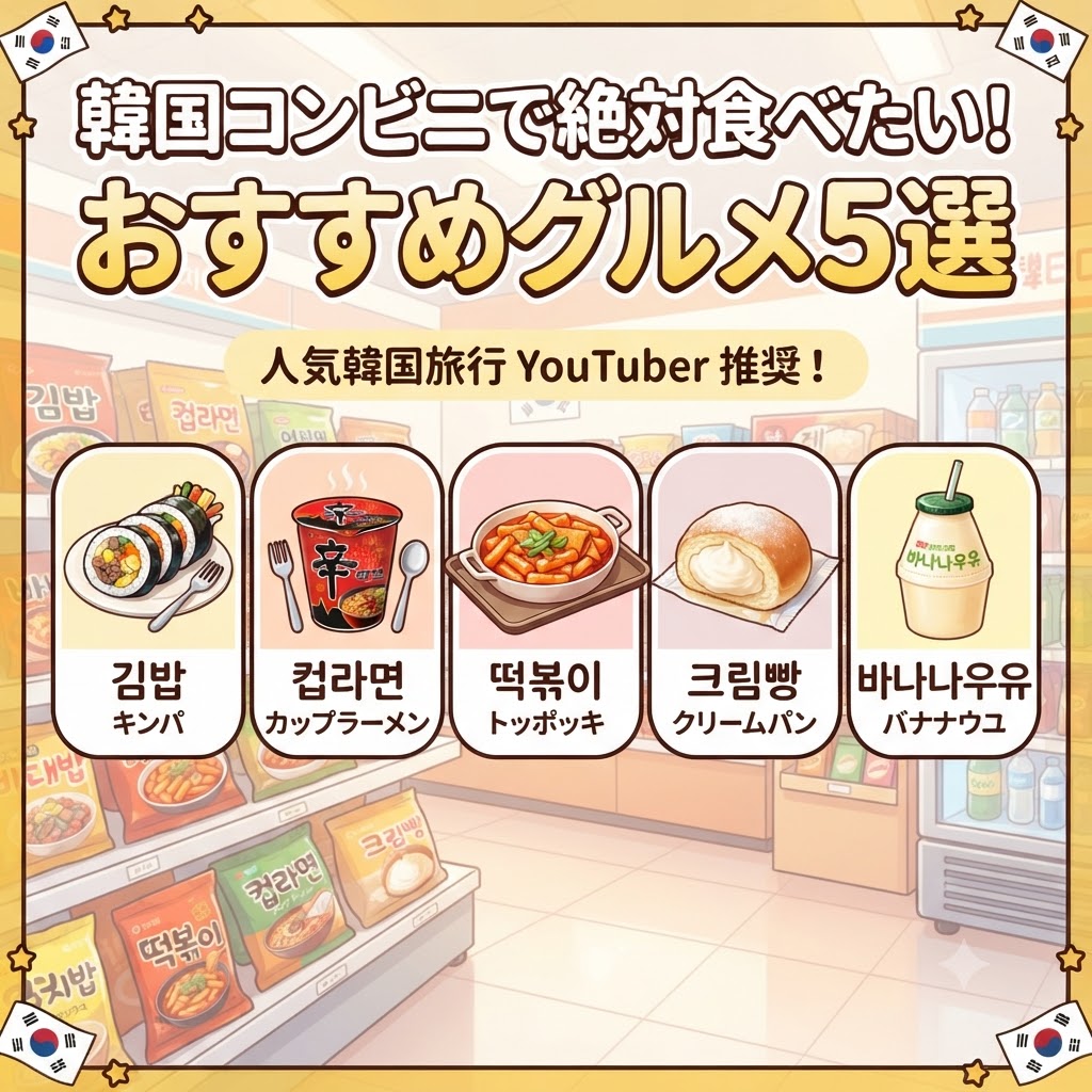 韓国コンビニおすすめ