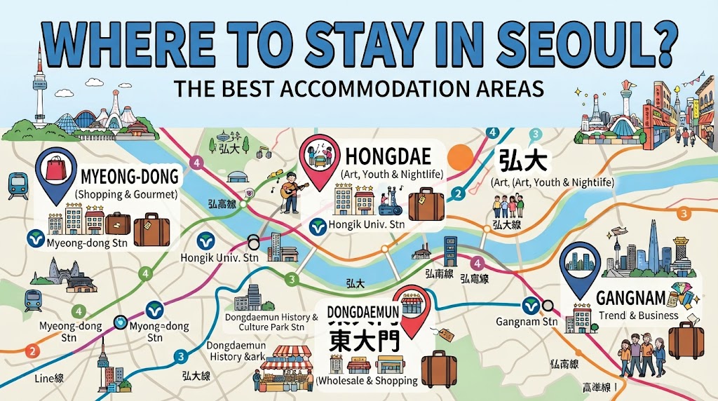 Where to Stay in Seoul