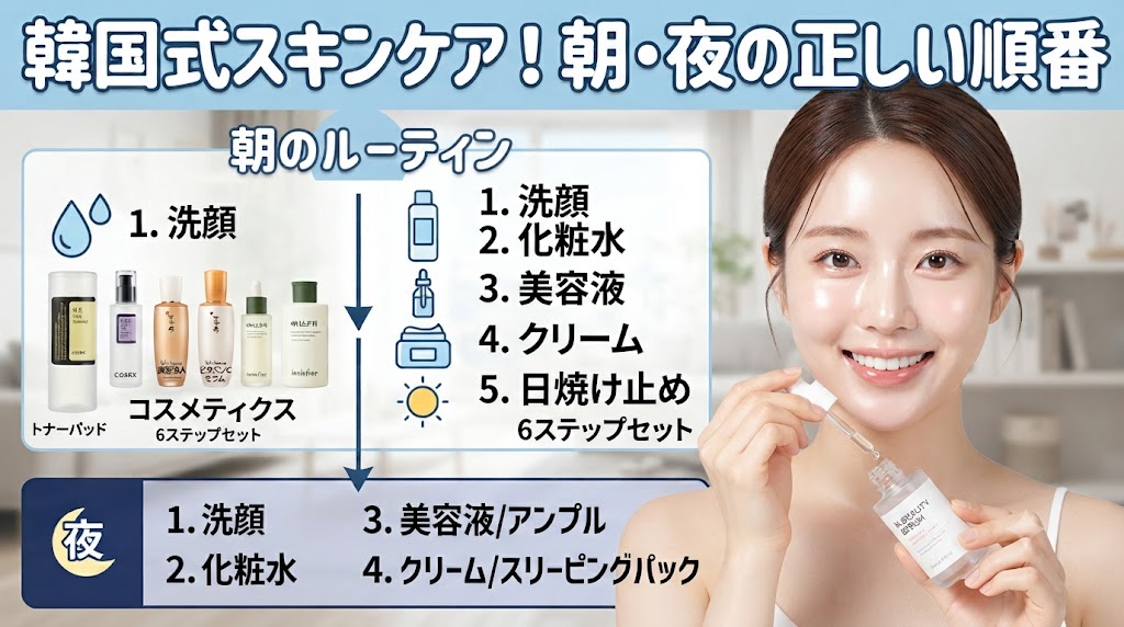 韓国スキンケア順番