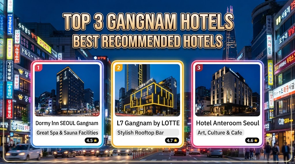 best hotels in Gangnam