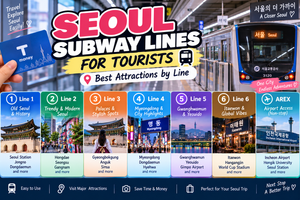 首尔地铁旅游路线