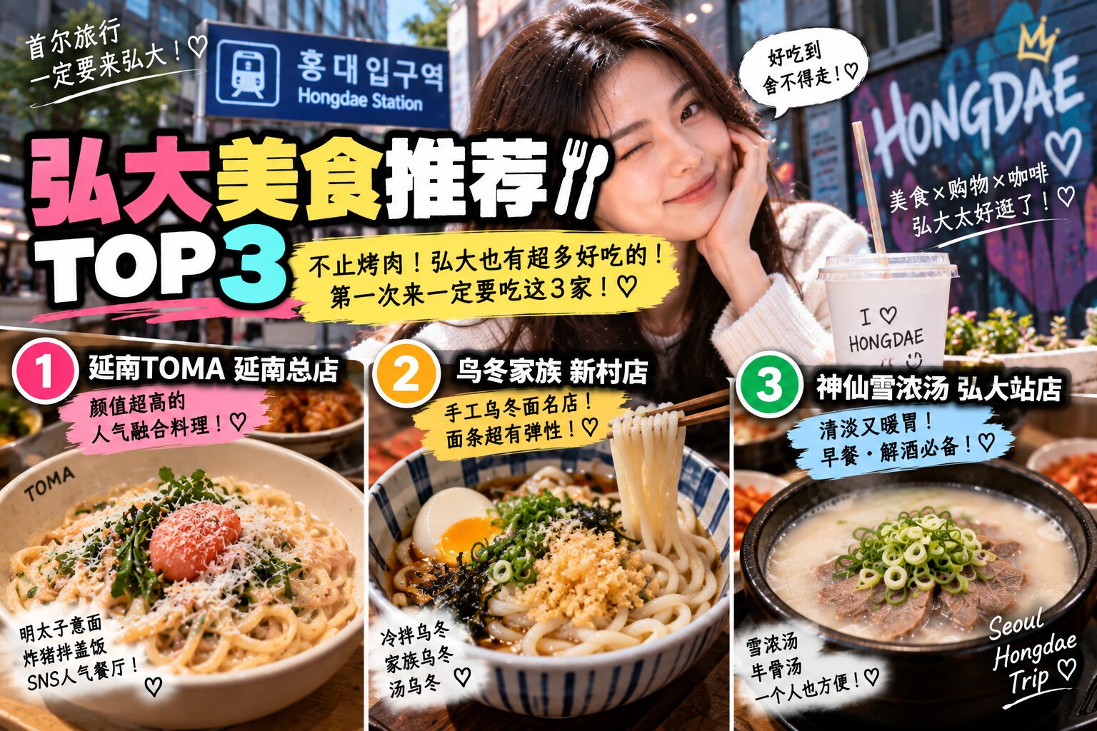 弘大美食推荐