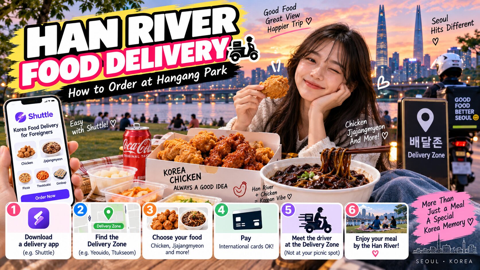 Han River food delivery