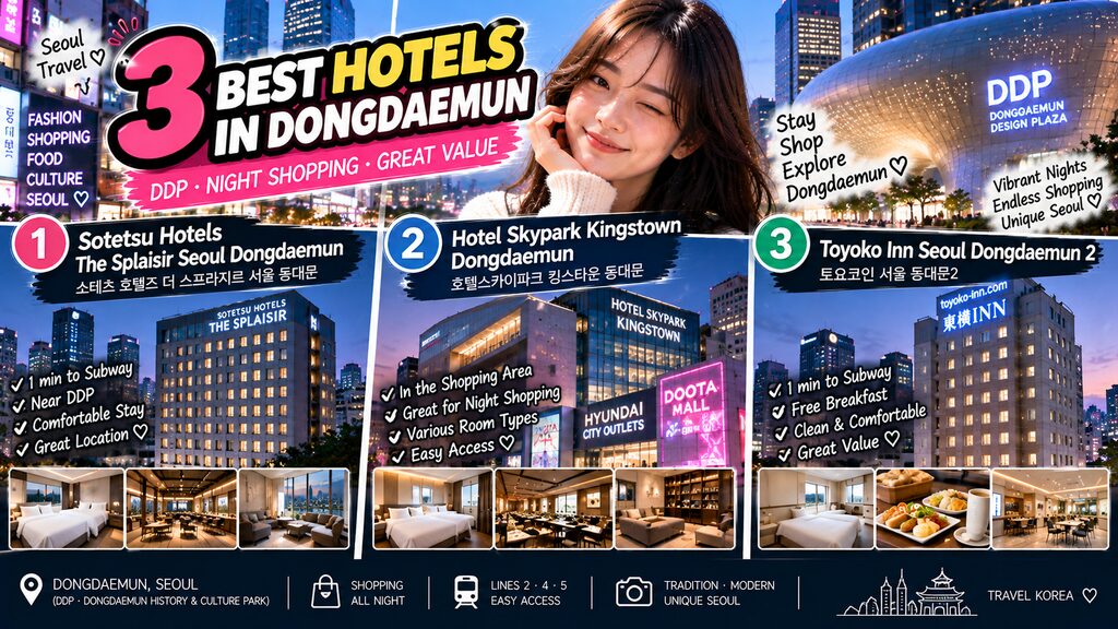 best hotels in Dongdaemun
