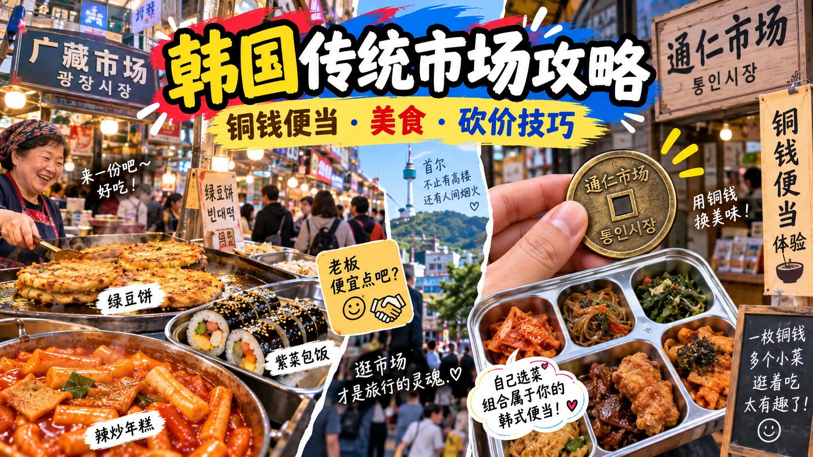 首尔传统市场攻略