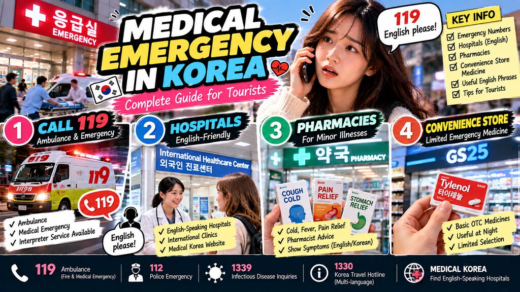 medical emergency in Korea