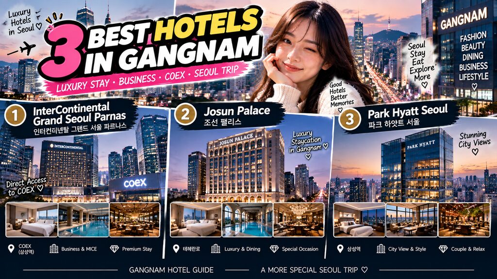 best hotels in Gangnam