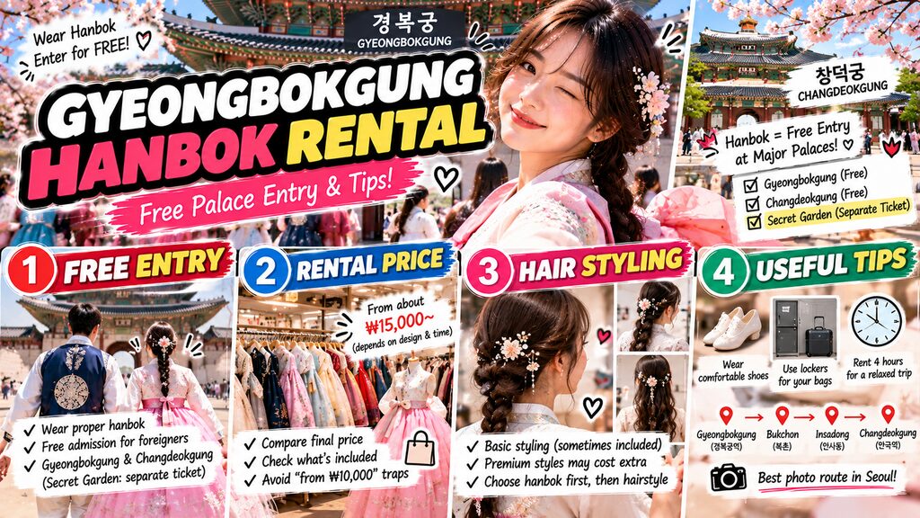 Gyeongbokgung hanbok rental