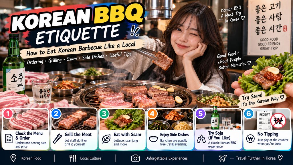 Korean BBQ etiquette