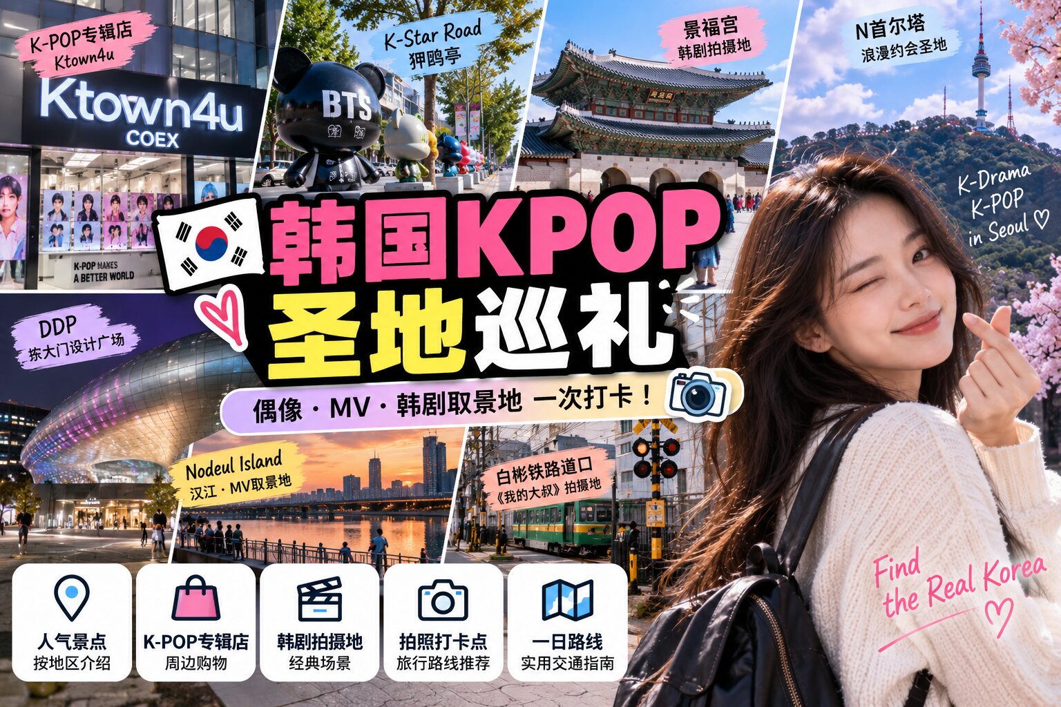 韩国KPOP圣地巡礼
