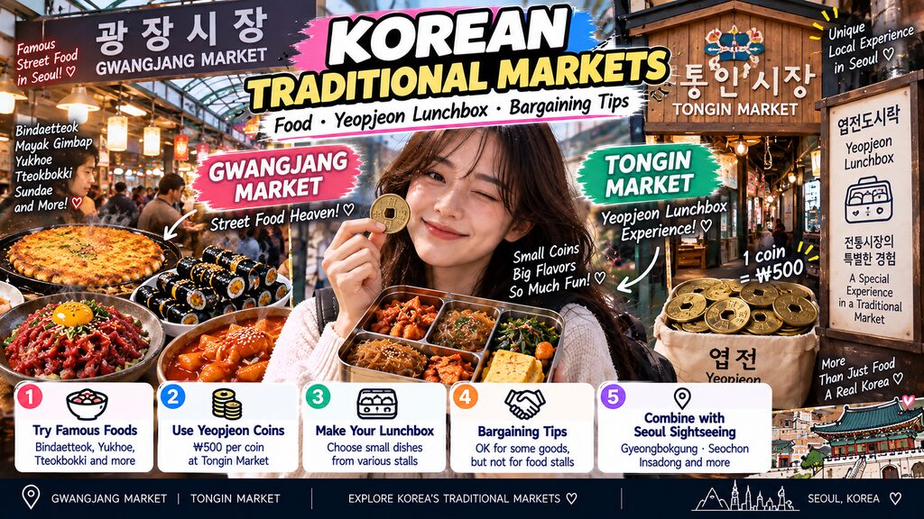 Korean traditional market guide