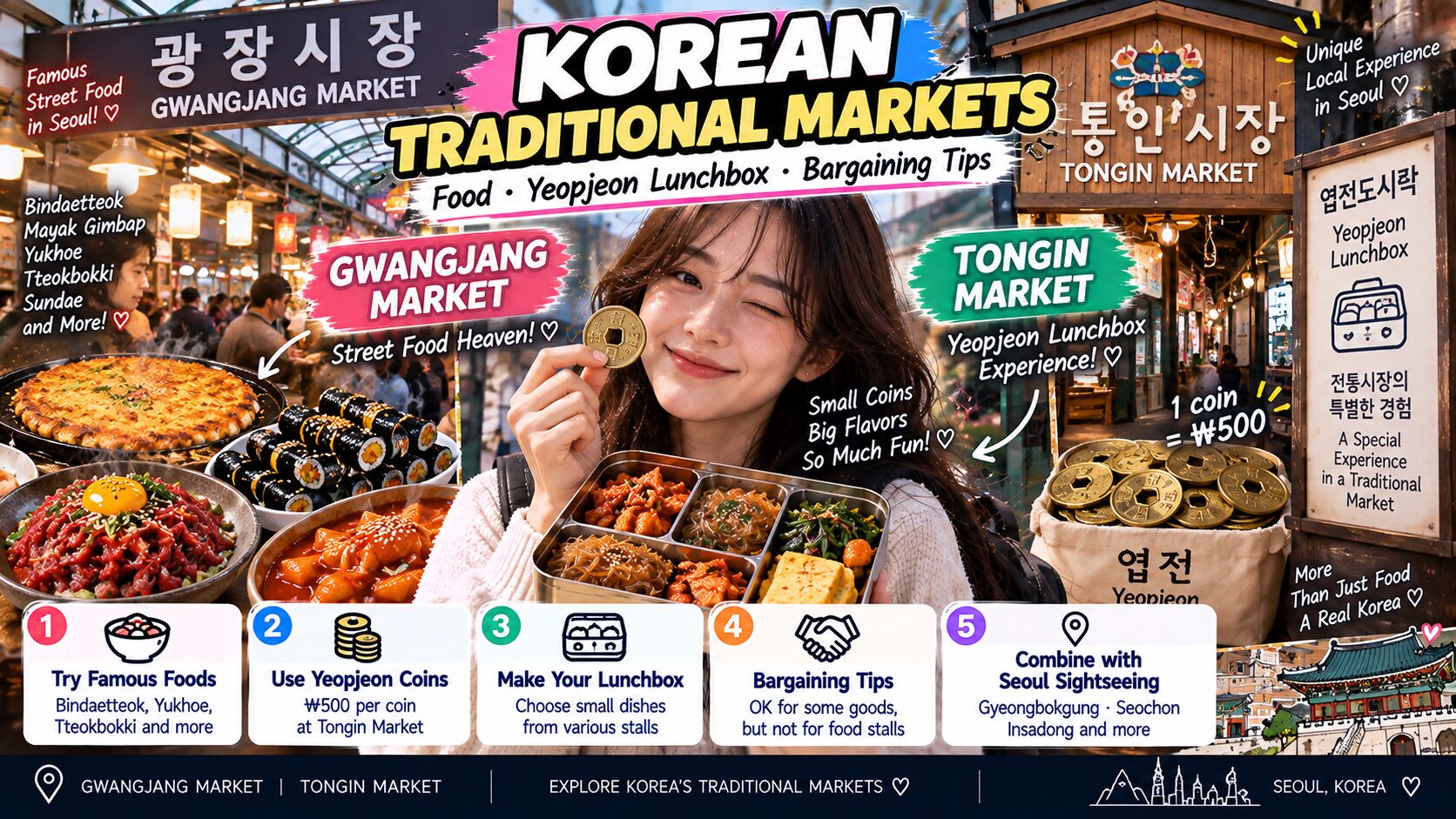 Korean traditional market guide