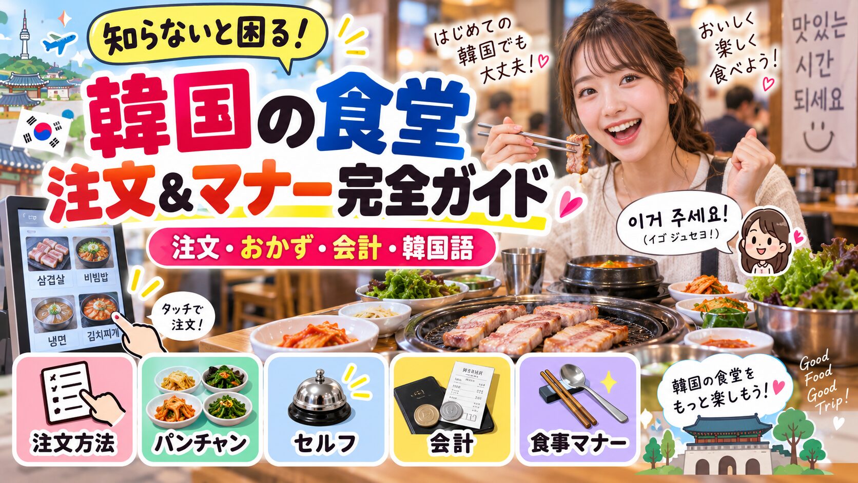 韓国食事マナー