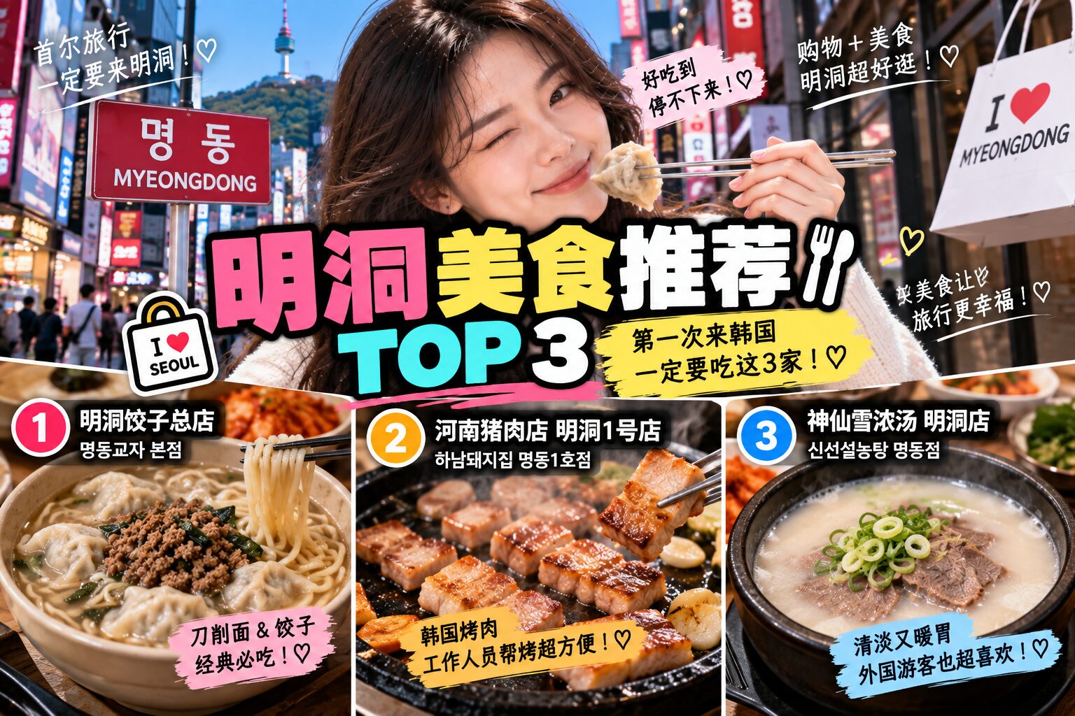 明洞美食推荐