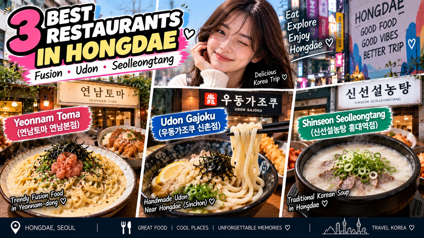 best restaurants in Hongdae