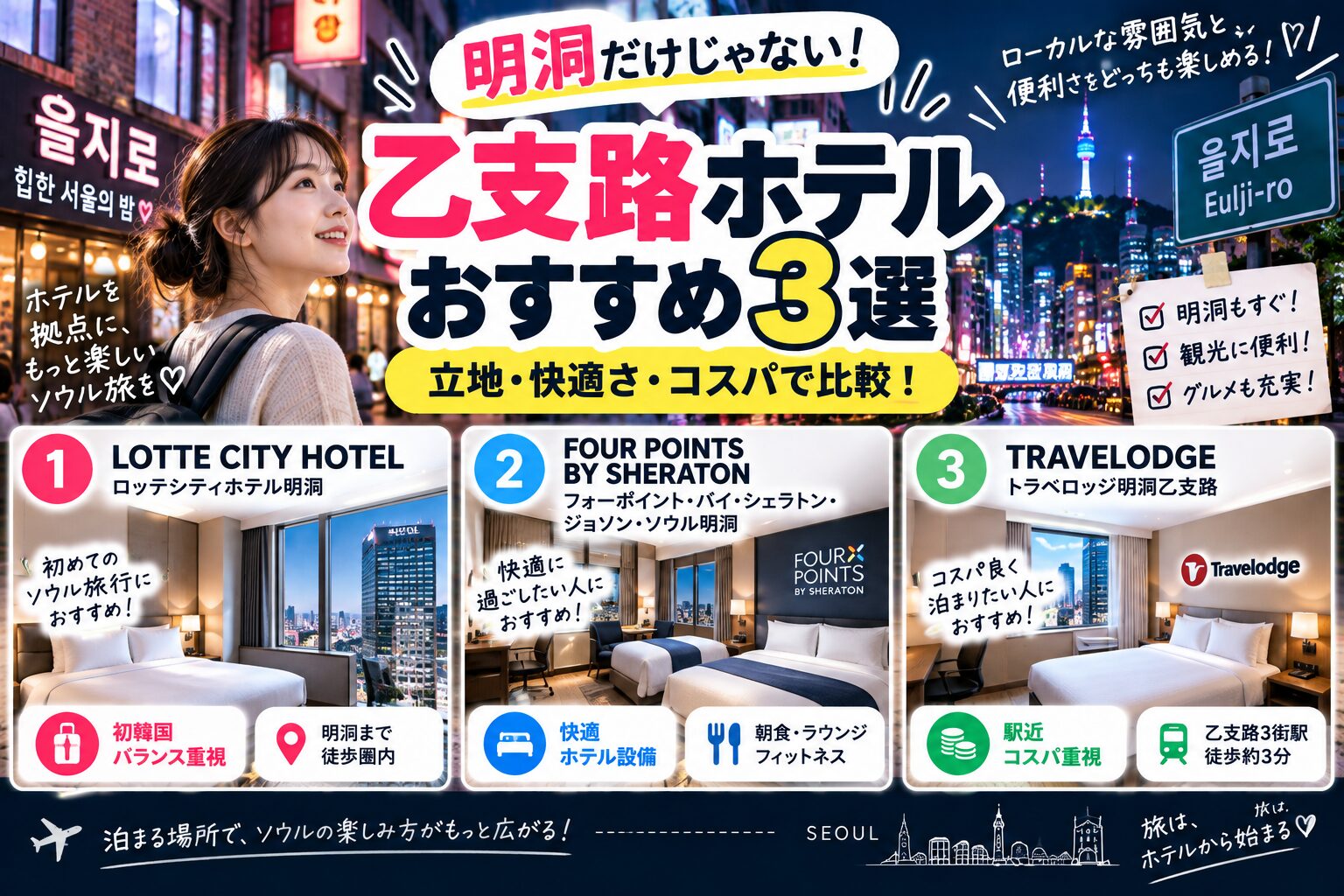 乙支路ホテルおすすめ