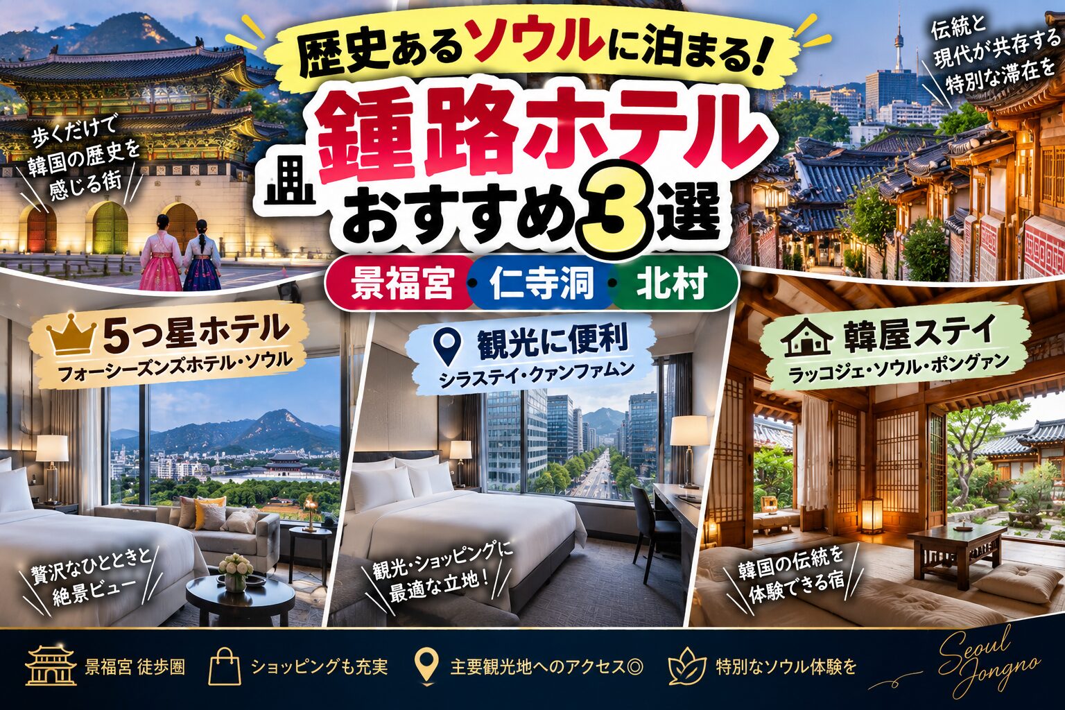 鍾路ホテルおすすめ
