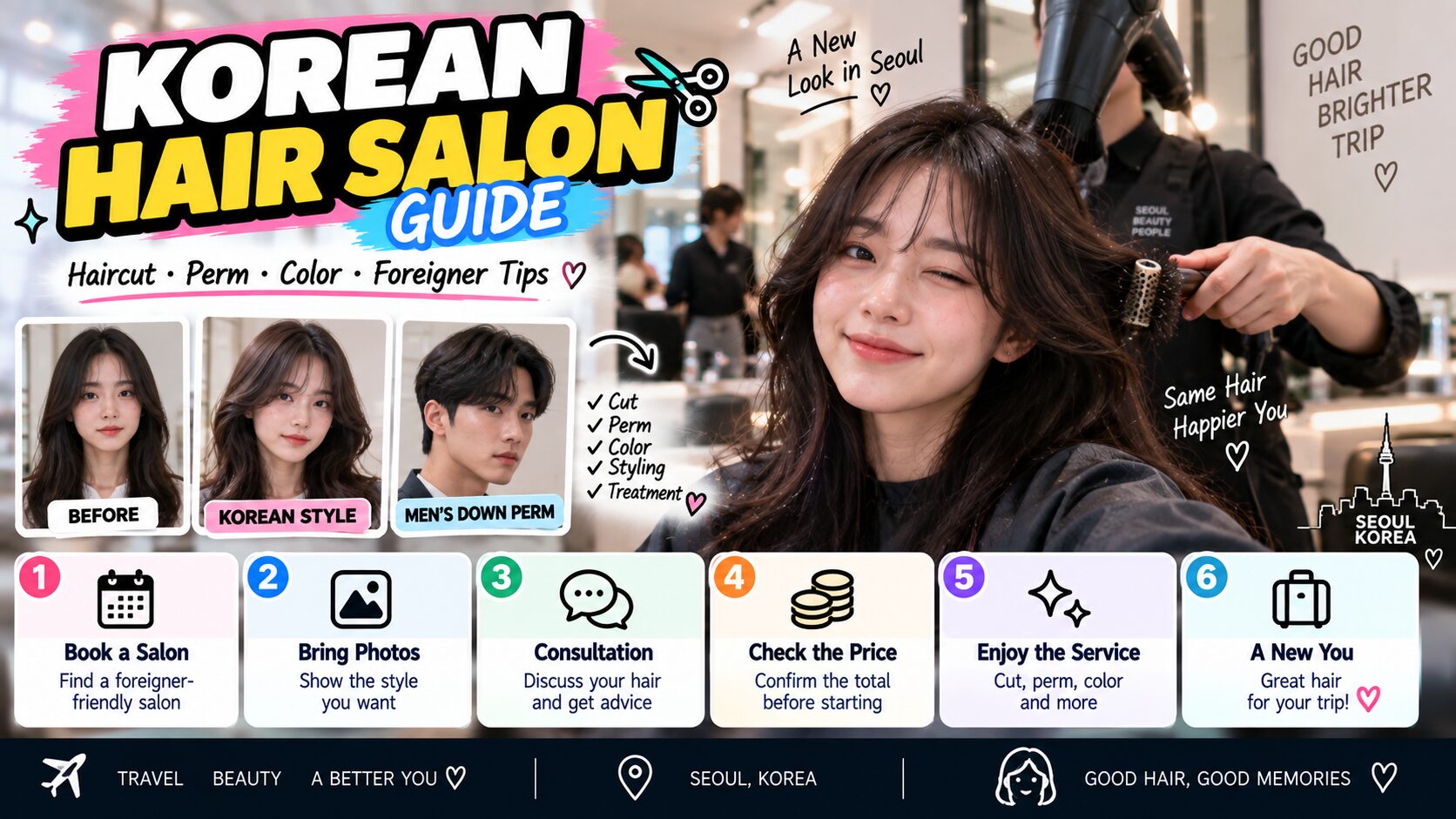 Korean hair salon