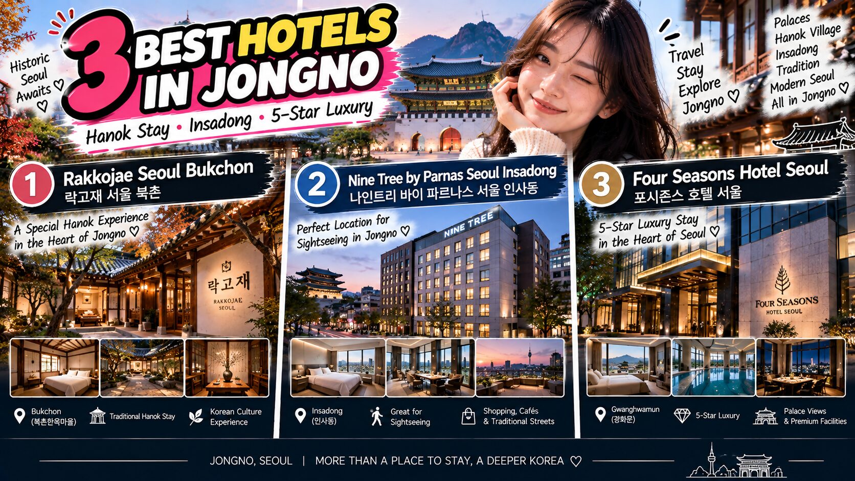 best hotels in Jongno