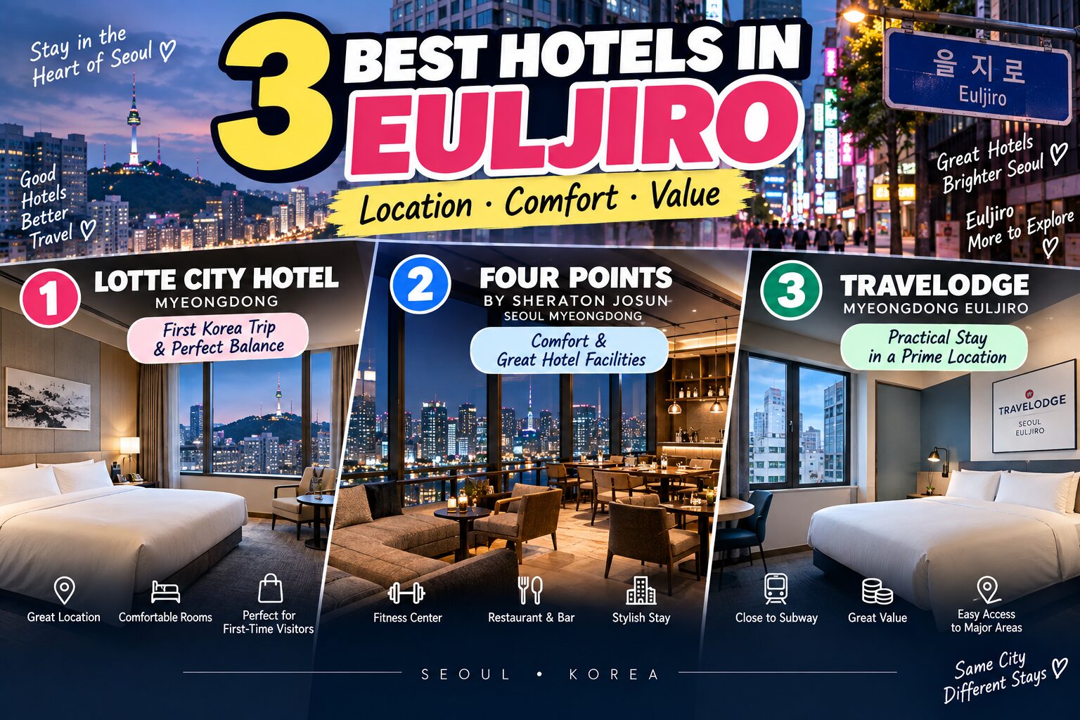 best hotels in Euljiro