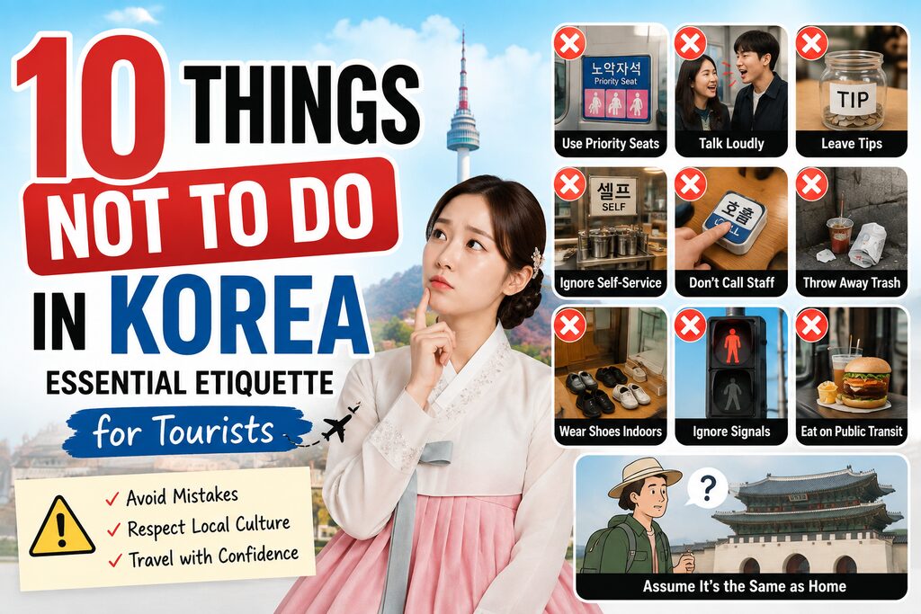 things not to do in Korea