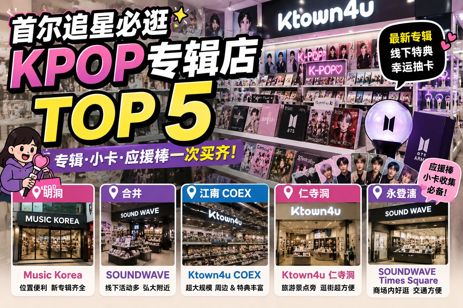 首尔KPOP专辑店