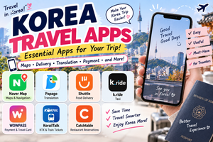 Korea travel apps