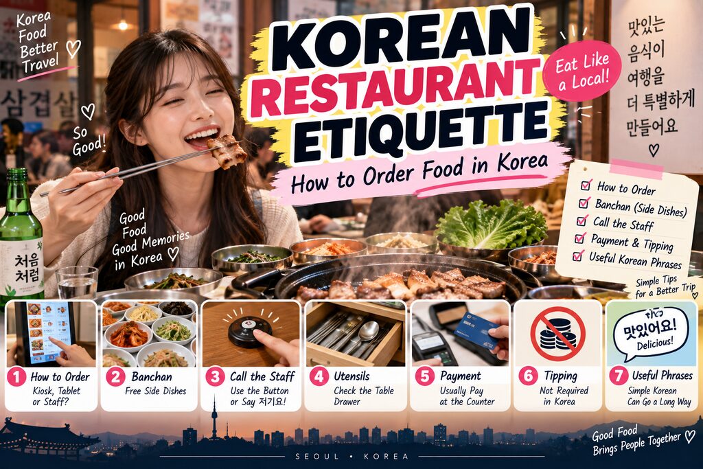 Korean restaurant etiquette