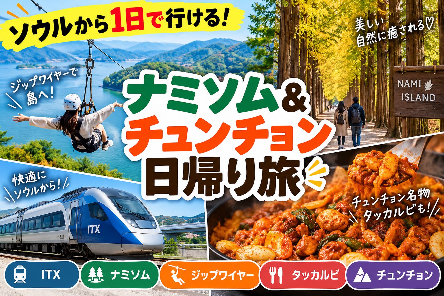 ソウル近郊日帰り旅行