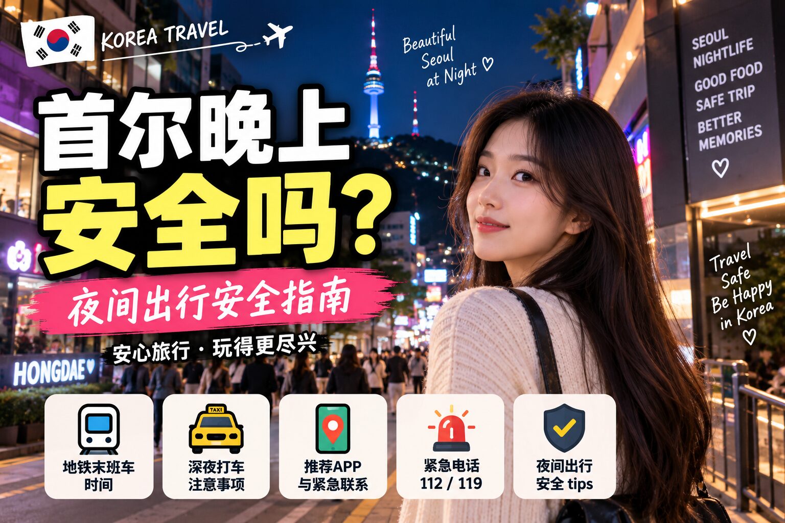 首尔夜间安全