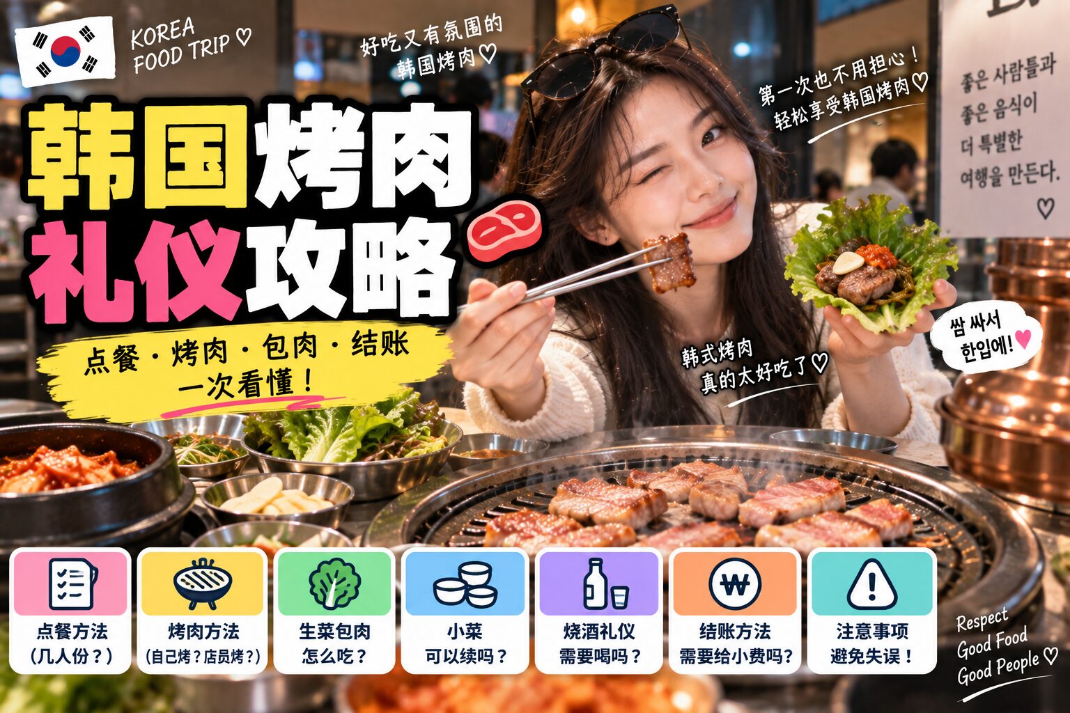 韩国烤肉礼仪