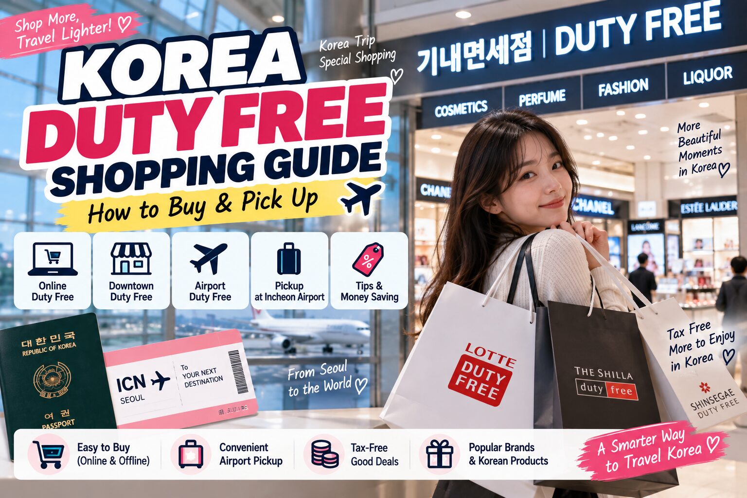 Korea duty free shopping