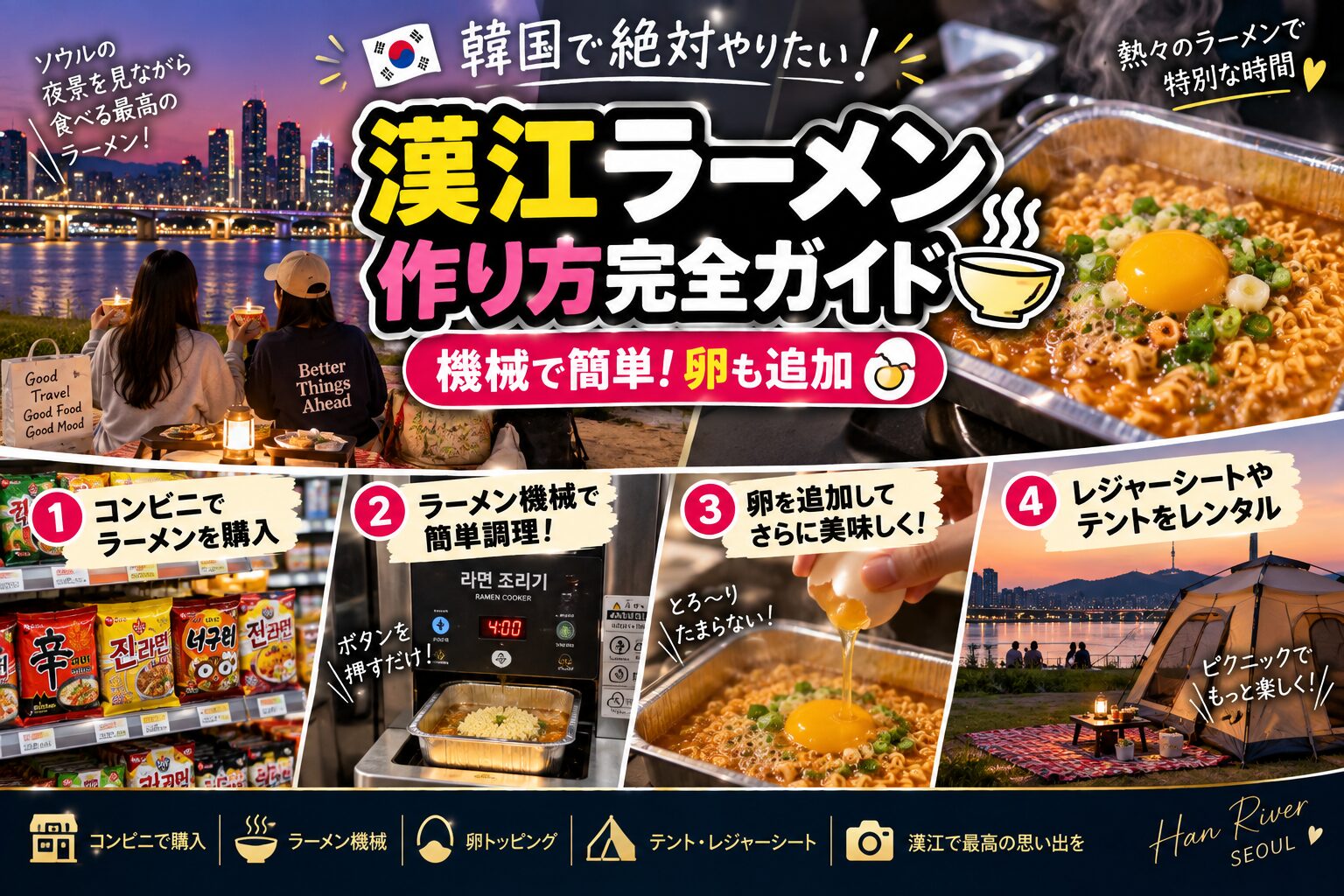 漢江ラーメンの作り方